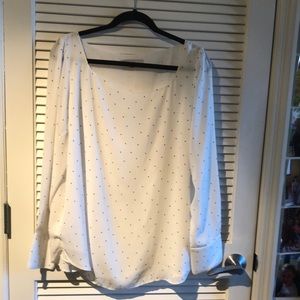 Loft Polka Dotted Blouse